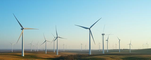 Wind turbine farm